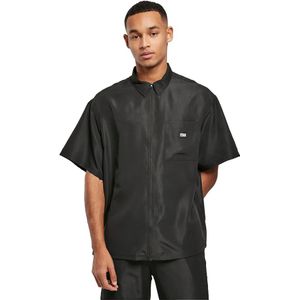 Urban Classics Recycled Nylon Overhemd Met Korte Mouwen