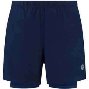 Rogelli Essential 2-in-1 Shorts Blauw XL Man