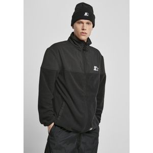 Urban Classics Fleece Starter Jacket Zwart S Man