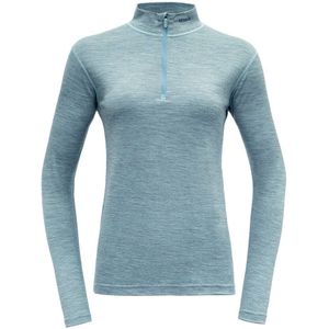 Devold Of Norway Breeze Merino 150 Half Zip Long Sleeve T-shirt Blauw L Vrouw