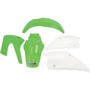 Ufo Kawasaki Kx 80 17/14 00 Kakit206@999 Plastic Set