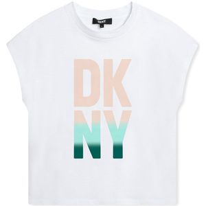 Dkny D60103 Short Sleeve T-shirt Wit 16 Years