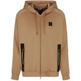 EA7 - Train Voetbal Sweatshirt - Bruin - Polyester