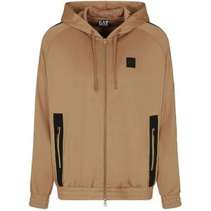 EA7 - Train Voetbal Sweatshirt - Bruin - Polyester