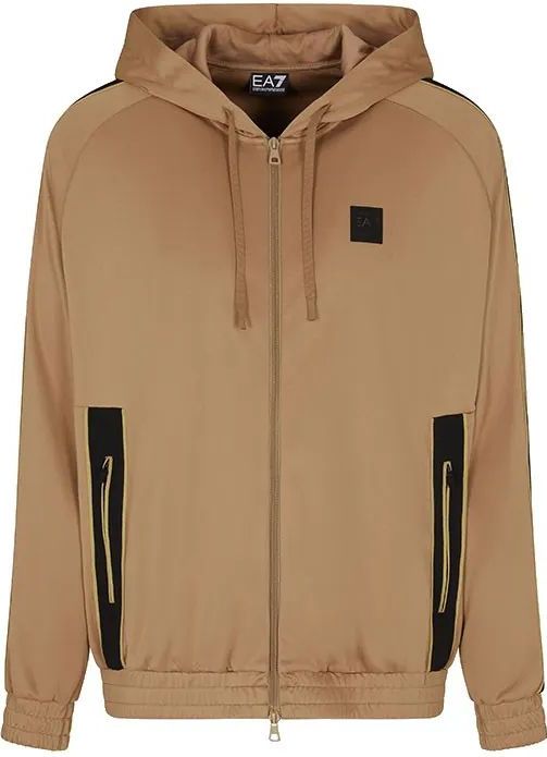 EA7 - Train Voetbal Sweatshirt - Bruin - Polyester