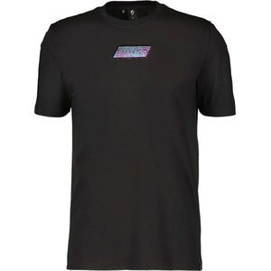 Scott Casual Tuned Short Sleeve T-shirt Zwart M Man