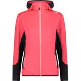 CMP - Dames Fleece Hoodie - Grid Tech - Ademend - Sportieve Stijl