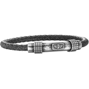 Police S14alb02b Bracelet Zwart  Man
