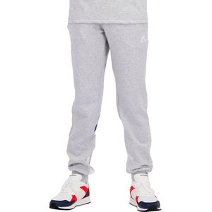 Le Coq Sportif - Mini Moi Tri N°1 - Trainingsbroek - Lichtgrijs - Katoen