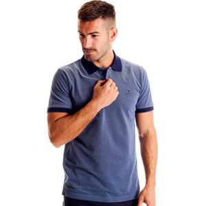 Gant Oxford Rugger Pique Korte Mouw Poloshirt