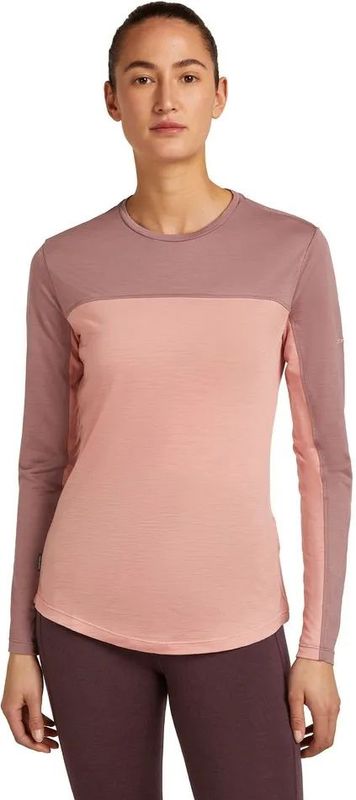 Icebreaker Dames 125 Cool-Lite Sphere Colour Black Longsleeve