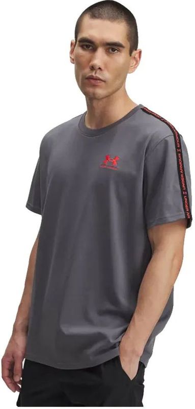 Under Armour - Icon Heavyweight Taping - T-shirt - Korte Mouwen