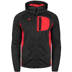 Izas - Equus M - Jas - Zwart - Polar Fleece met Thermisch Stretchmateriaal