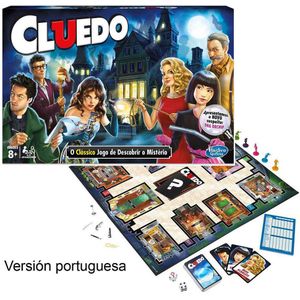 Hasbro Gaming Cluedo Mistery Game Portuguese Board Game Veelkleurig