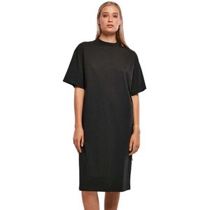 Urban Classics Organic Oversized Short Sleeve Short Dress Zwart XS Vrouw