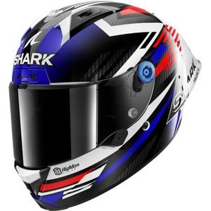 SHARK - Aeron-GP Fim Racing 1 - Integraalhelm - Carbon/Blauw/Rood