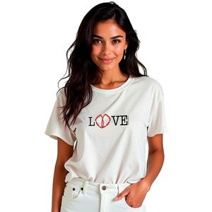 Kruskis Love T-shirt Met Korte Mouwen