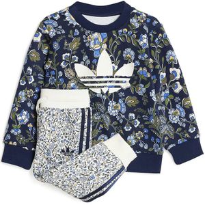 Adidas Originals X Liberty London - Crew Set Kids - Trainingspakken - Blauw