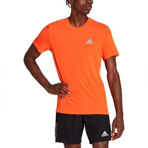 Adidas X-city Wool Short Sleeve T-shirt Oranje L / Regular Man