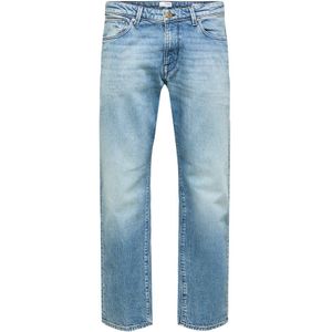 Selected Straight-scott 22610 Lb Jeans Blauw 38 / 34 Man