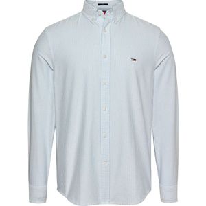 Overhemd - Gestreept - Katoen - Slim Fit - Lange Mouw