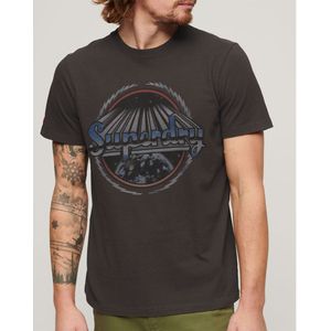 Superdry Rock Graphic Band T-shirt Met Korte Mouwen