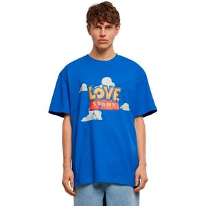Mister Tee Love Story Heavy T-shirt Met Korte Mouwen