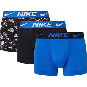 Nike 000pke1156 Boxer 3 Units Blauw S Man