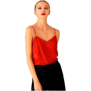 & Me Morgan Mouwloze Blouse