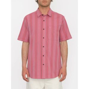 Volcom Newbar Stripe Overhemd Met Korte Mouwen