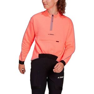 Adidas Utilitas Half Zip Sweatshirt Roze L Vrouw