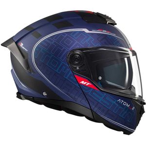 Mt Helmets Atom 2 Sv Destiny Modulaire Helm