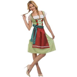 Viving Costumes Oktoberfest Woman Custom Groen S