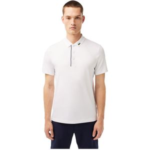 Lacoste Dh3982-00 Short Sleeve Polo Wit M Man