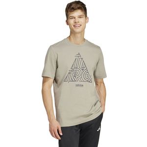 Adidas Tiro Short Sleeve T-shirt Grijs XL Man