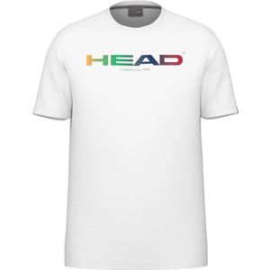 Head Racket Rainbow T-shirt Met Korte Mouwen