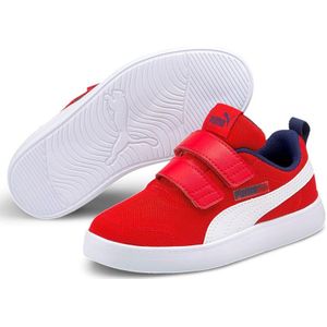 Puma Courtflex V2 Mesh Velcro Ps Schoenen