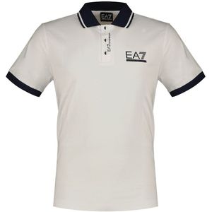 Ea7 Emporio Armani 3dpf17 Short Sleeve Polo Wit XS Man