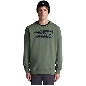 North Sails Organic Fleece Sweatshirt Groen L Man