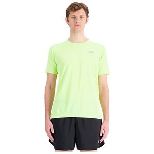 New Balance Impact Run Short Sleeve T-shirt Groen L Man