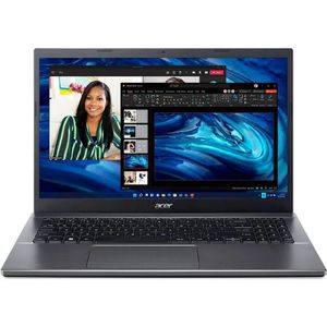 Acer Extensa 15 EX215-55-73QX Intel® Core™ i7 i7-1255U Laptop 39,6 cm (15.6") Full HD 8 GB DDR4-SDRAM 512 GB SSD Wi-Fi 6 (802.11ax) Gratis DOS Grijs