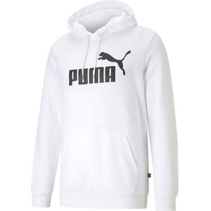 Puma Ess Big Logo Hoodie Wit 2XL Man