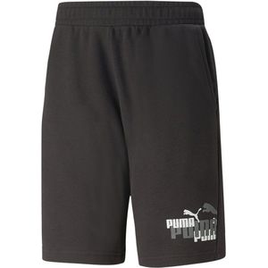 Puma Ess+ Logo Power Shorts Zwart S Man