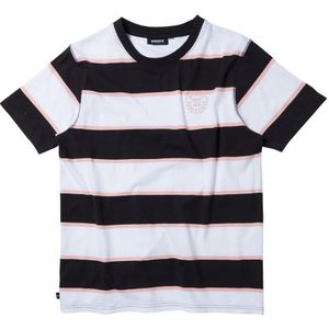 Mystic The Stripe T-shirt Zwart L Man
