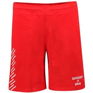 Superdry Code Core Sport Shorts Rood S Man