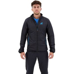 Babolat padded buiten trainingsjack - zwart - maat XL