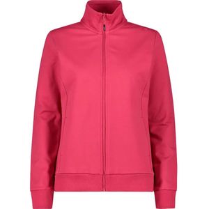 CMP - Dames Trainingsjack - Rekbaar Katoen - Met Rits - Geribbelde Mouwen