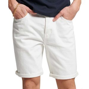 Superdry Vintage Straight Shorts Wit 28 Man