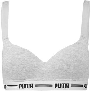 Puma Padded Hang Sports Bra Grijs XL Vrouw