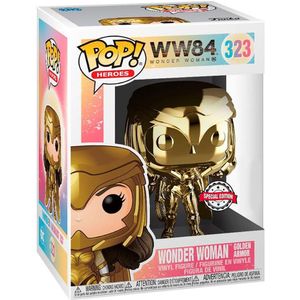Funko Pop Dc Comics Wonder Woman 1984 Gold Power Exclusive Figure Goud